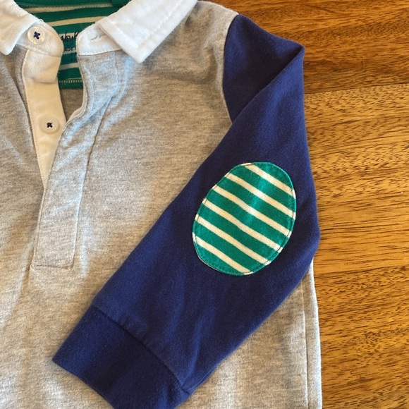Boys Baby Boden Rugby Top - Picture 5 of 7